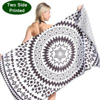 Suede Print Beach Towel