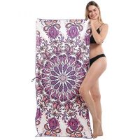 suede beach towel
