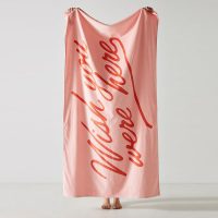 custom bath towel