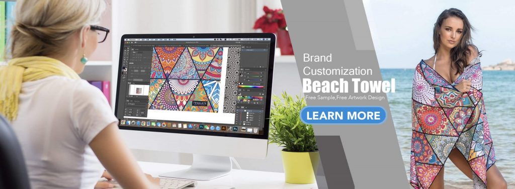 customized beach towel