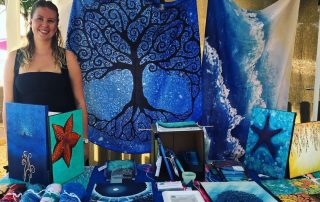 beach towel paints