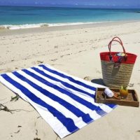 Printed Cotton Microfiber Large Pool Beach Towels