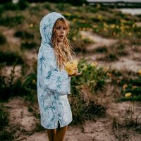 Personalized hooded beach towels