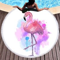 Oversized Circle Microfiber Multi-Purpose Yoga Mat Towels - Image 2