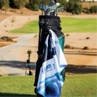 Microfiber Scrubber Golf Towel