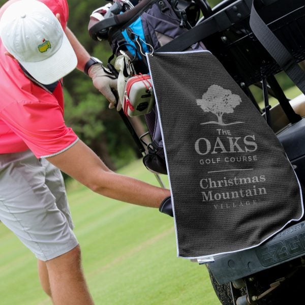 Microfiber Waffle Golf Towel