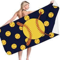 Quick Dry Print Bath Towel