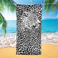 leopard print towels