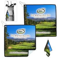 Custom Gym Workout Cleaning Golf Towels with Logo