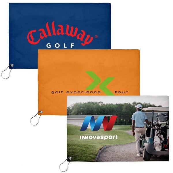 Sublimated Unique Terry Gym Golf Towels