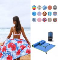 Sublimated Print Microfiber Beach Summer Towels with Pillow