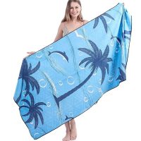 Australia Large Sublimation Printing Beach Towels with Zip Absorbent Recycled Fashion Custom Swimming Towel