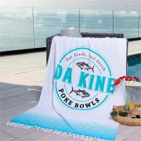 Cute Gift Shower Bath Towel Turkish Cotton Cozy High Absorbent Beach Bag and Towel Set