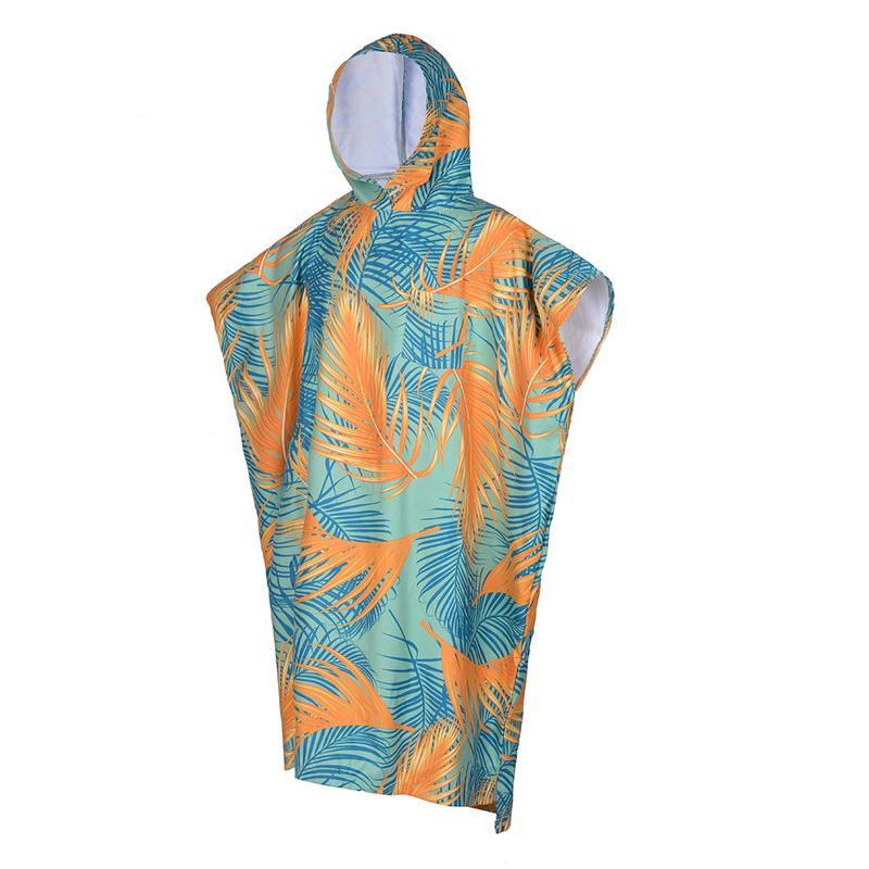 Digital Printing Cloak Bath Towel Organic Hooded Beach Towels for Female Male Adult Children