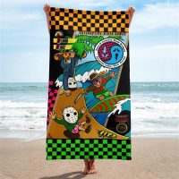 Sublimation Custom Printing Sandproof Towels Polyester Microfiber Personalized Logo Size for Bed and Bath Beach Towels