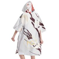 Super Absorbent Micro Fiber Hooded Surf Poncho Cloak Best Quality and Less Sand Hood Beach Towel