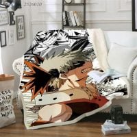 Custom Rainbow Bohemian Photo Blanket Fleece Warm Blanket for Living Room Bedroom Yoga Sofa Gift