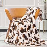Personalized Fleece Throw Blanket Sofa Warm Flannel Throw Charming Bed Blanket Travel Cover