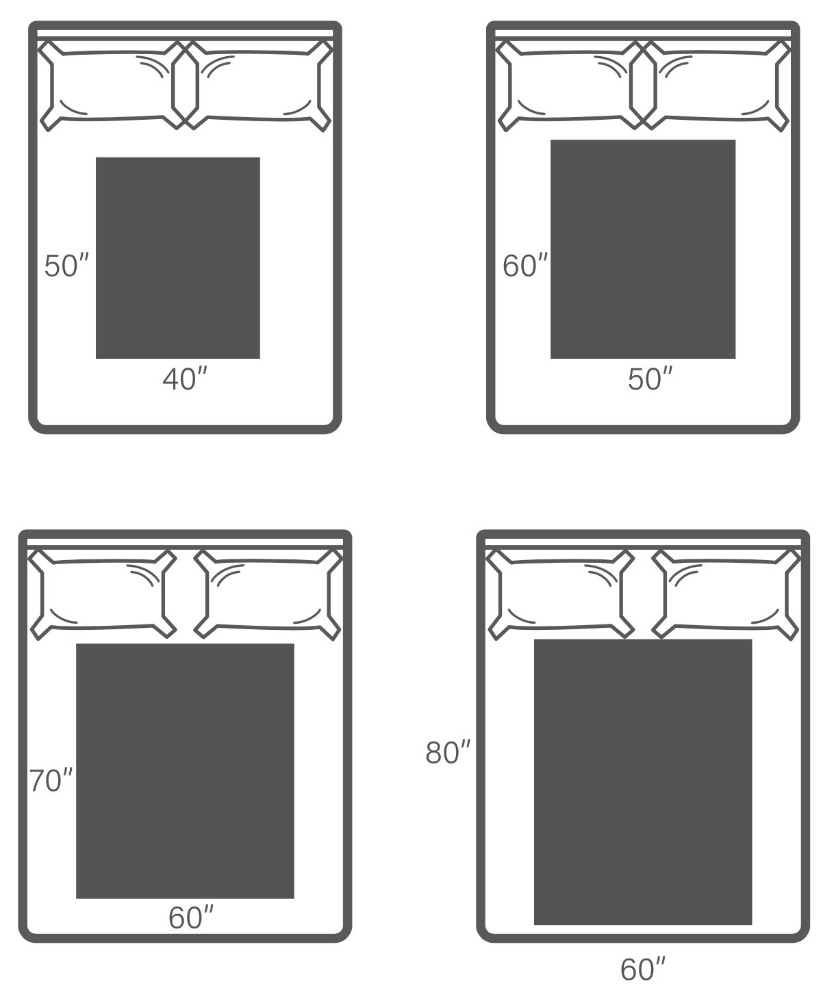 Free artwork mockup for custom blankets