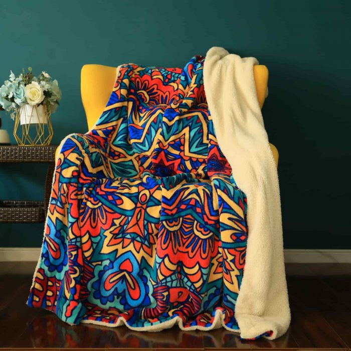 printing sherpa blankets throw fleece