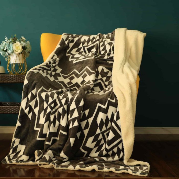 printing sherpa blankets throw fleece278