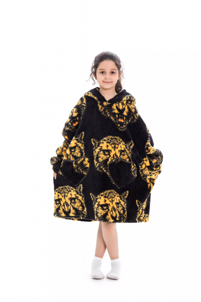 Wearable Snuggie for Kids 