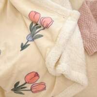 Personalised Picnic Blanket Super Soft Cozy Fleece Novelty Fluffy Bed Plush Light Warm Blanket - Image 2