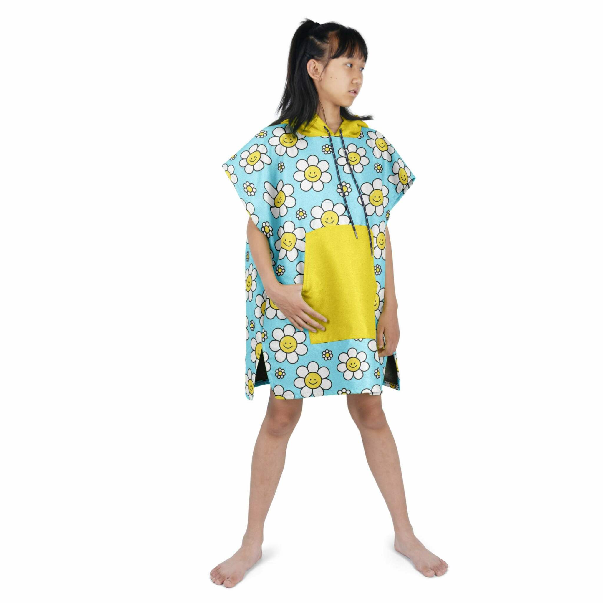 £¡Title £ºChildren's Hooded Poncho Towels-Stylish Beach Comfort