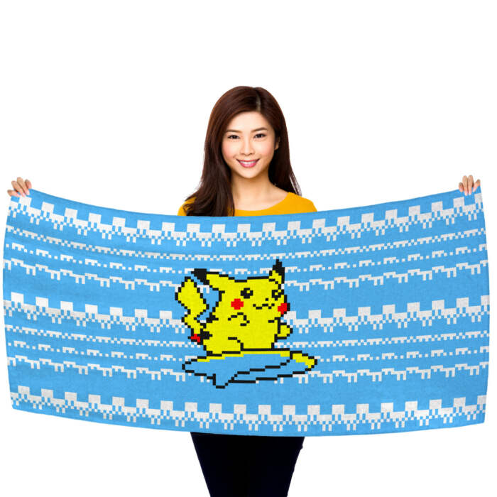 Sublimated Vibrant Beach Towels