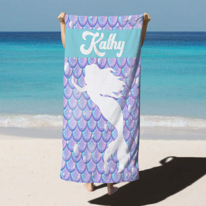 custom printing with logo beach blankets