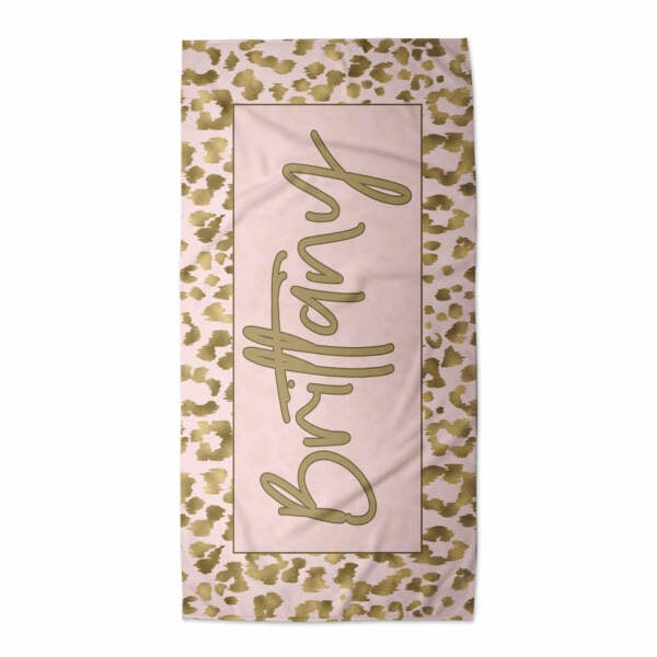 custom printing with logo beach towel 134