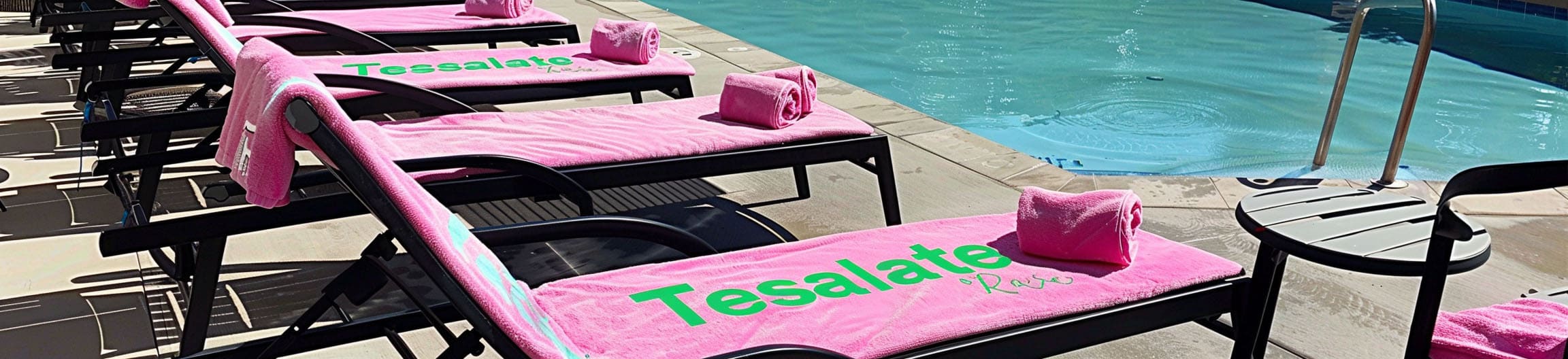 custom tesalate beach towel promotion towel