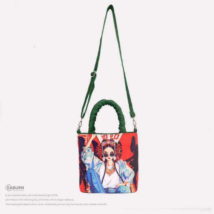 bucket drawstring bag