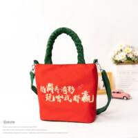 bucket bag simple shoulder diagonal personalized handbag