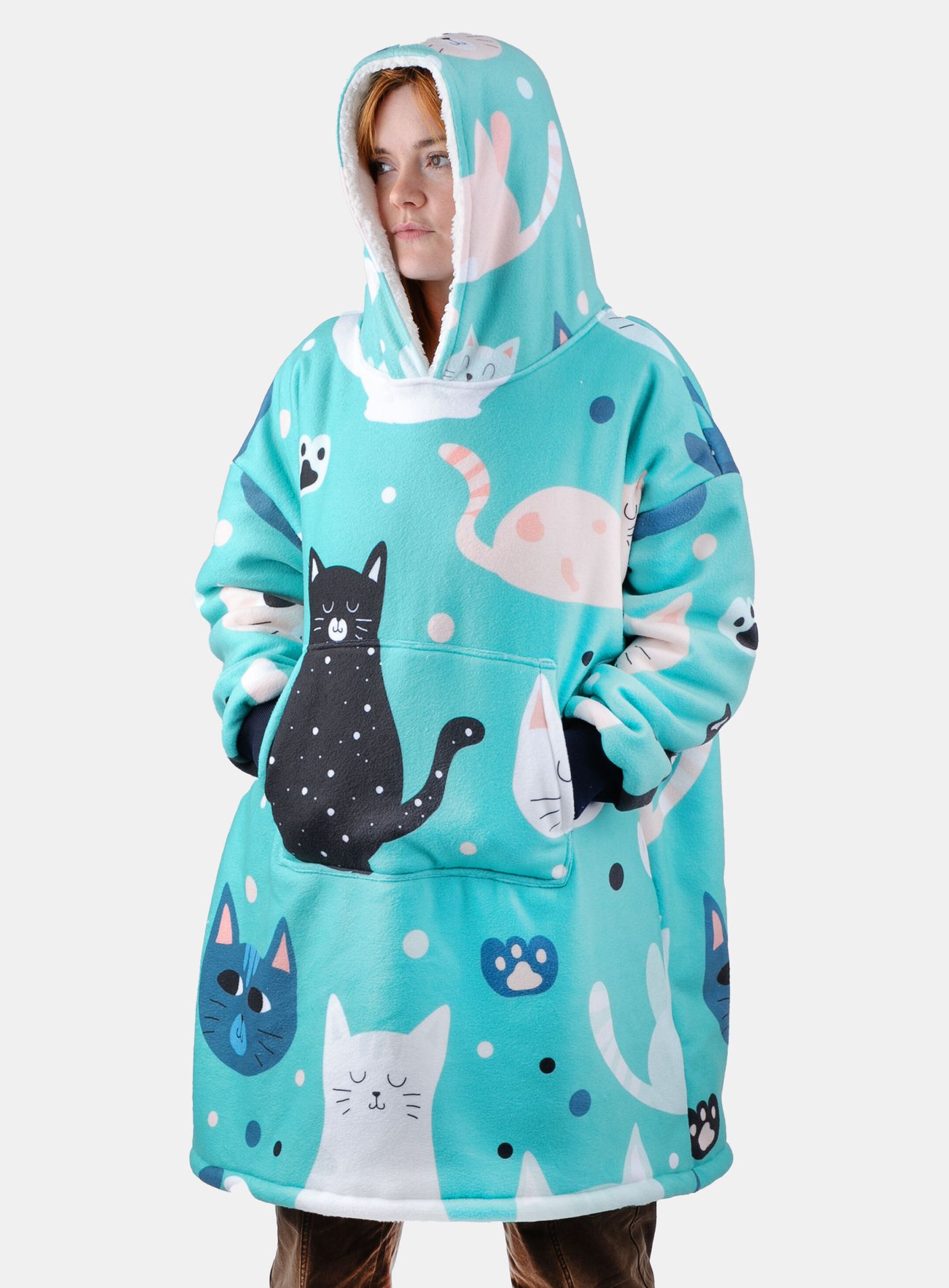 hooded blanket (3) Branded custom beach towels for retail store promotions