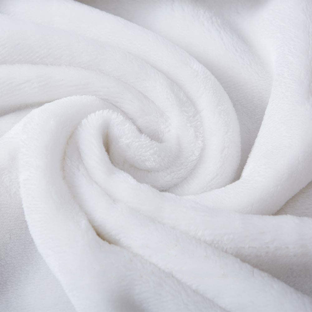 Polyester microfiber fleece throw blanket wholesale