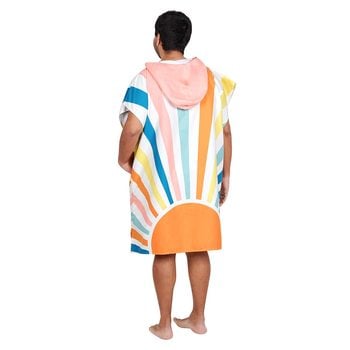 Hooded beach towel pocket detail wholesale